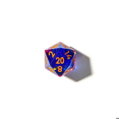 Astral Veil | Sharp Edge Dice | 7-Polyhedral Set