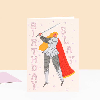Slay Birthday Card | Fantasy Card | Card For Women | Bookish