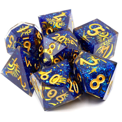 Celestial Body | Art Core Dice| 7-Polyhedral Set