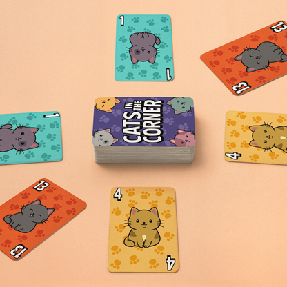 Bicycle Games - Cats in the Corner Card Game