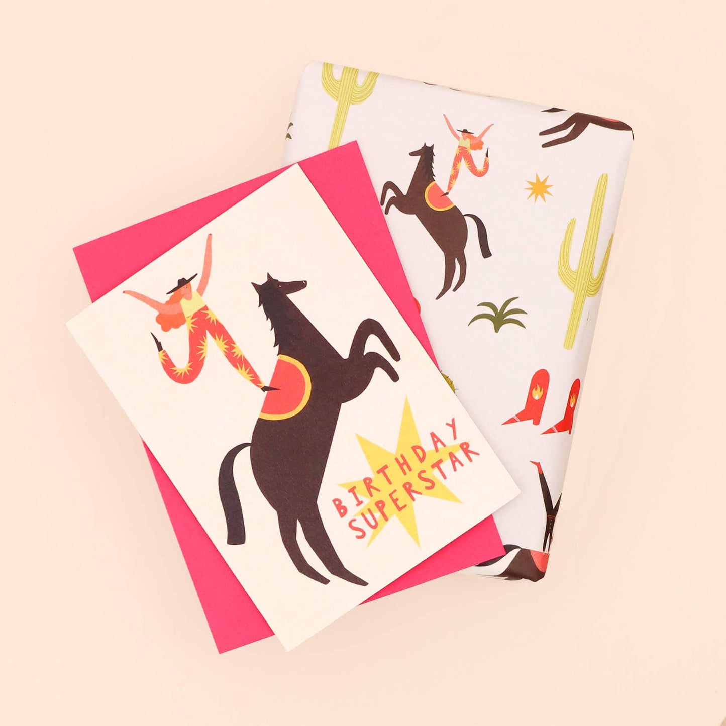 Superstar Birthday Card | Cowgirl Card | Women's Card | A6