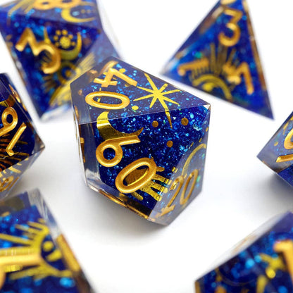 Celestial Body | Art Core Dice| 7-Polyhedral Set