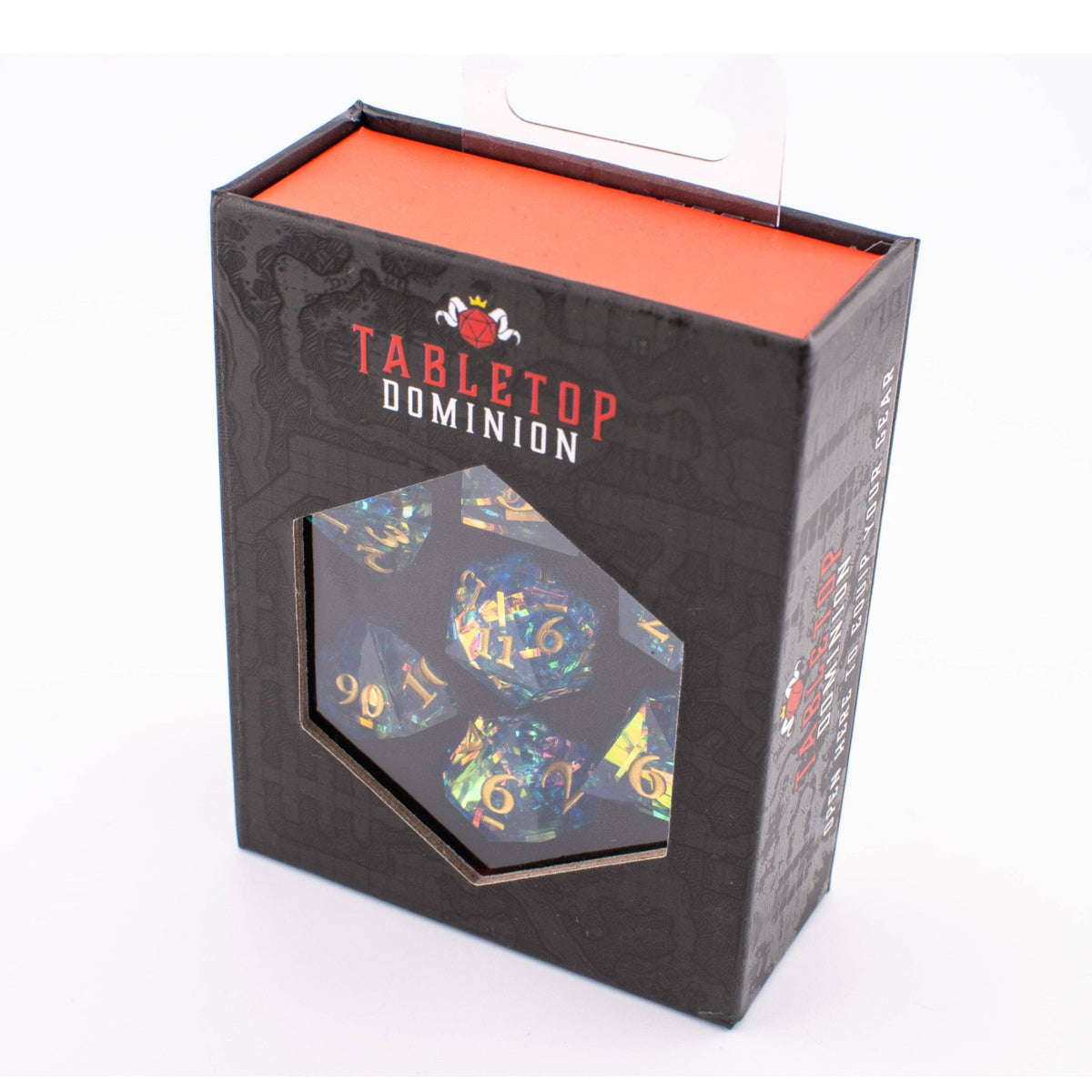 Nebula Voyager | Sharp Edge Dice | Resin | 7 Piece Set