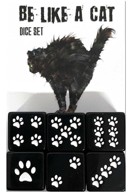 Be Like A Cat Official Dice Set