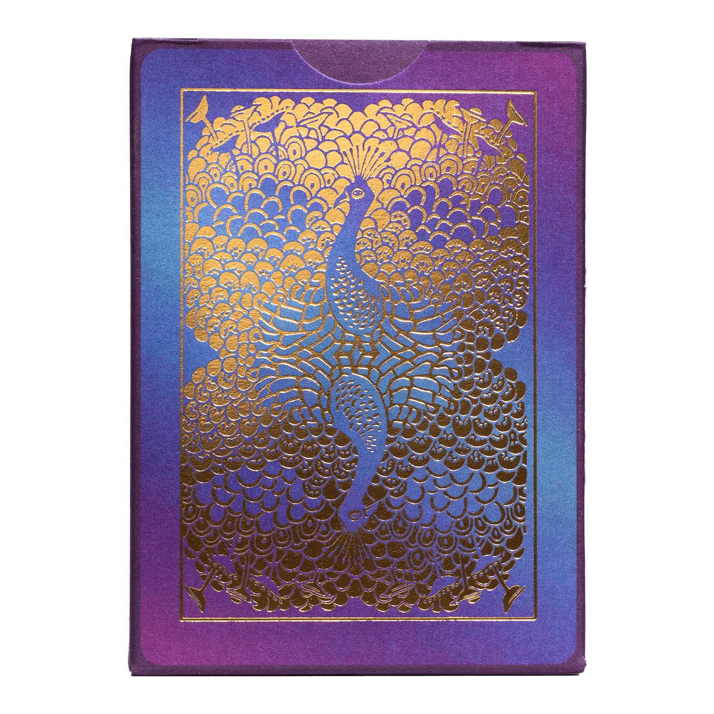 Bicycle® Purple Peacock Playing Cards