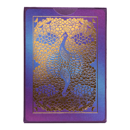 Bicycle® Purple Peacock Playing Cards
