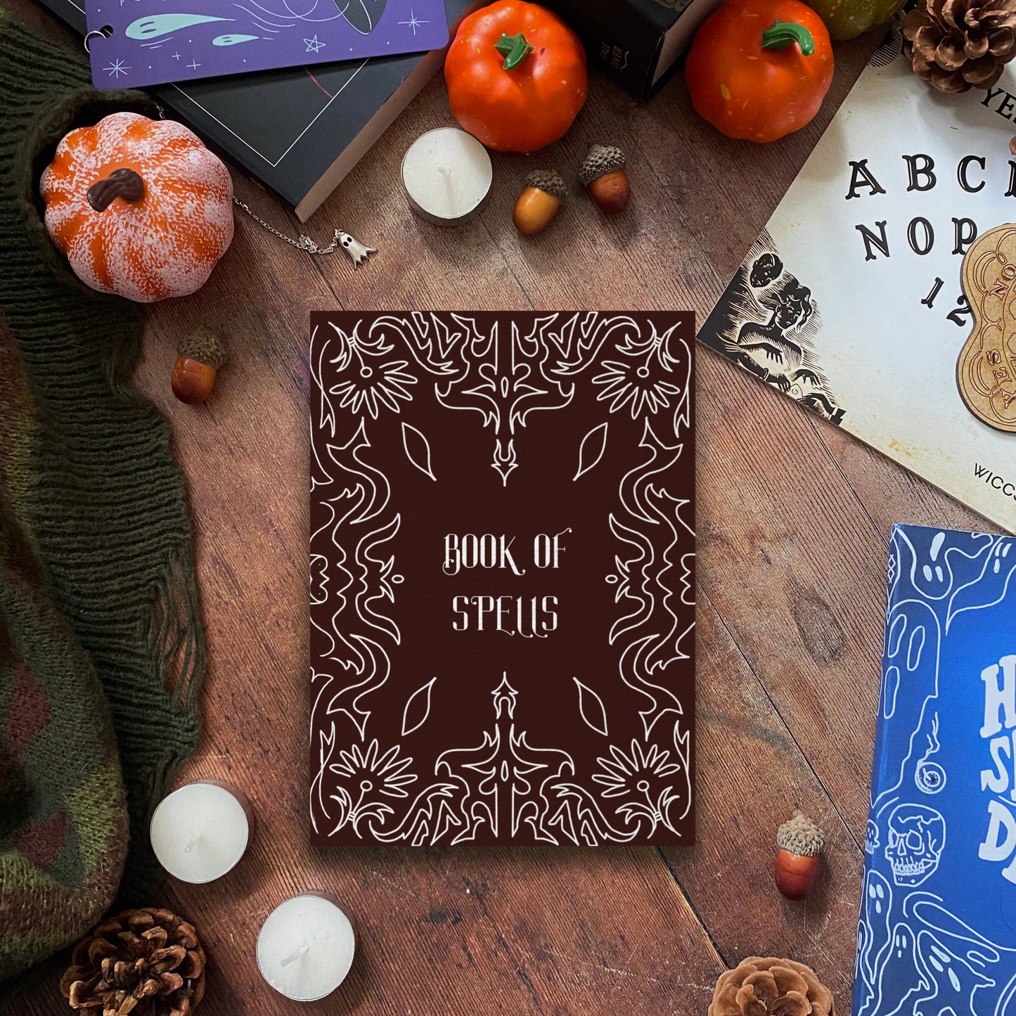 Book of Spells, A5 Softcover Witchy Notebook
