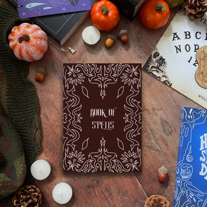 Book of Spells, A5 Softcover Witchy Notebook