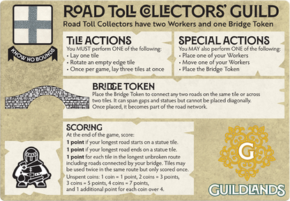 Guildlands - Strategic tile-laying game for 2 - 6 players