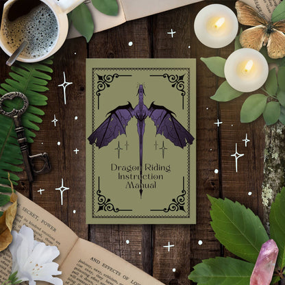 Dragon Riding Instruction Manual, A5 Softcover Notebook