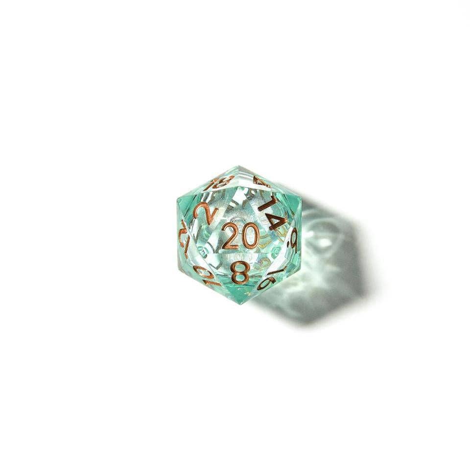 Forest Fae | Liquid Core Dice | 7-Polyhedral Set