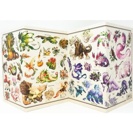 A Field Guide to Floral Dragons RPG GM Screen