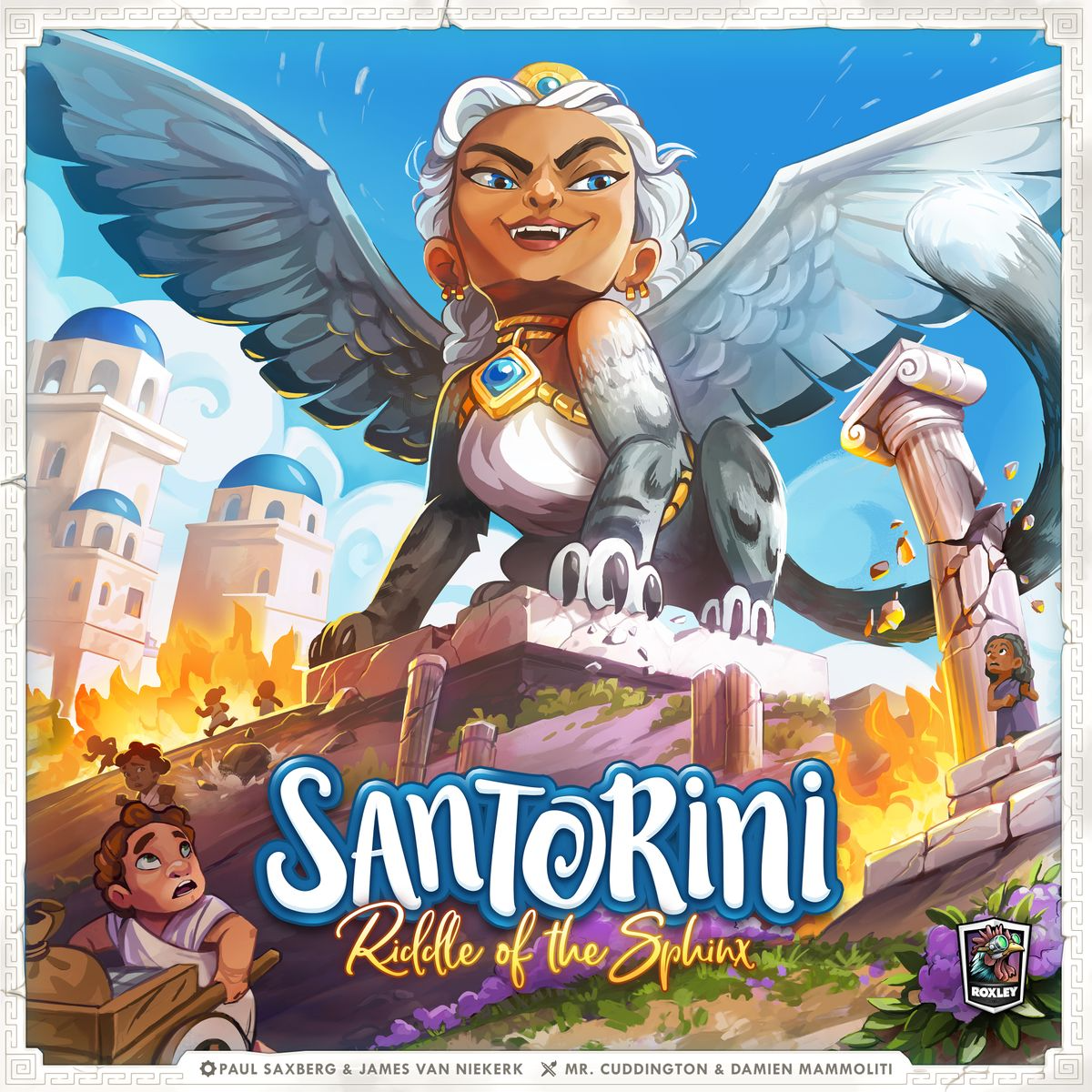 Santorini Board Game: Riddle of the Sphinx Expansion