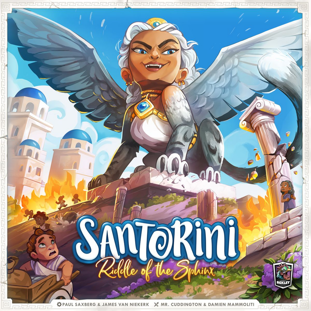 Santorini Board Game: Riddle of the Sphinx Expansion – Odyssey Games