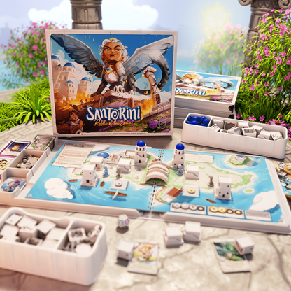 Santorini Board Game: Riddle of the Sphinx Expansion
