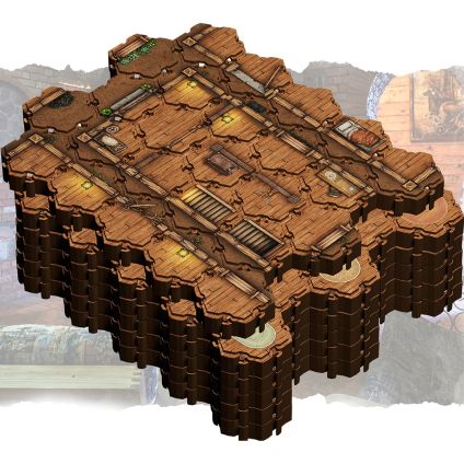 Lorescape Terrain Tiles: Taverns Pack